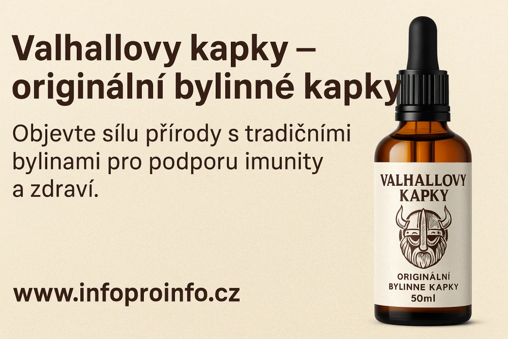 Dr. Popov Valhallovy kapky – originální bylinný extrakt, 50 ml