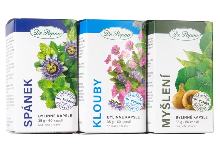 Bylinné kapsle Klouby 60 kapslí