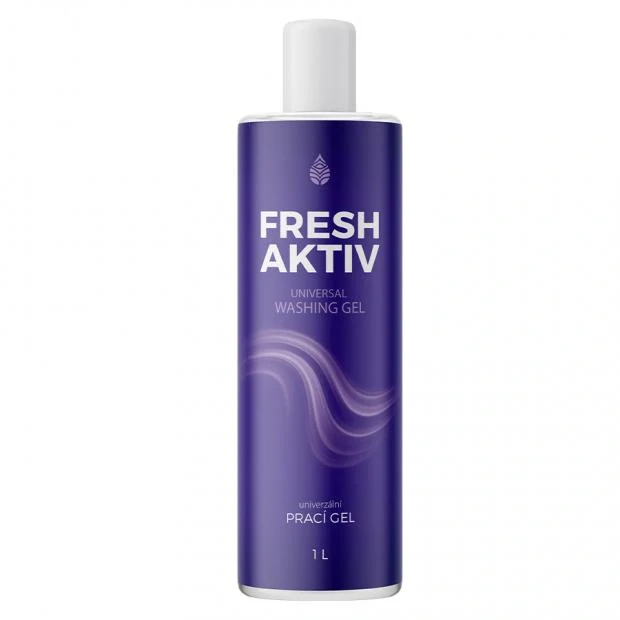 Fresh Aktiv prací gel fialový 1 l