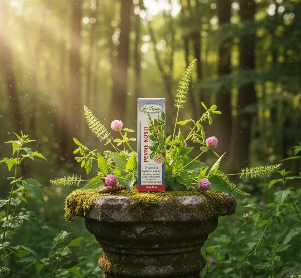 Pevné kosti – originální bylinné kapky 50 ml (Dr. Popov)
