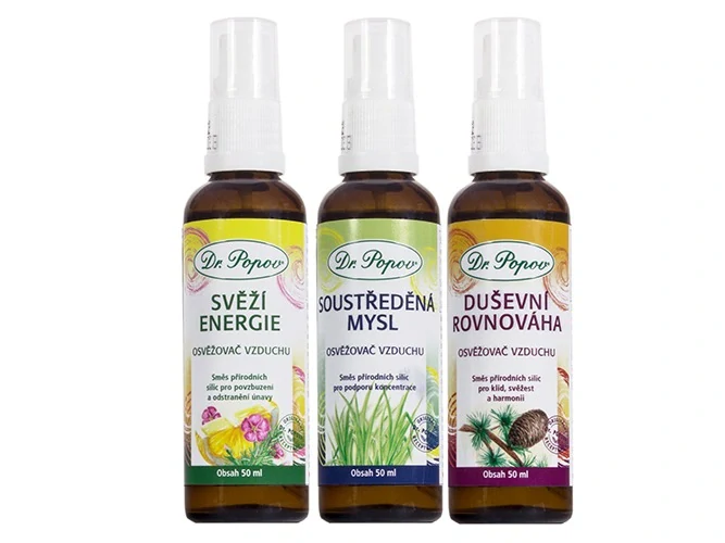LITSEA CUBEBA s levandulí, osvěžovač vzduchu, 50 ml Dr. Popov