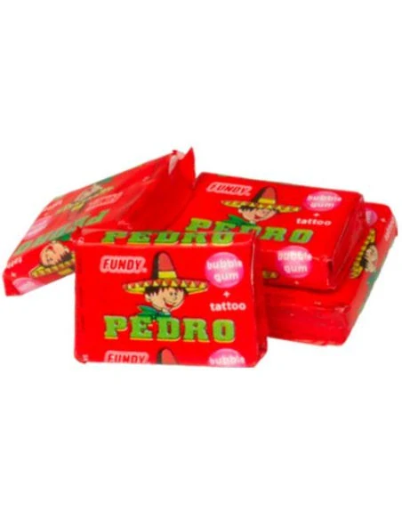 Pedro plátkové žvýkačky s tetováním 12×5 ks (60 plátků)