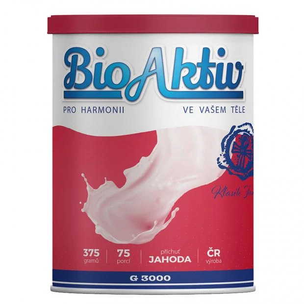 BioAktiv Klasik Family Jahoda, 375 g