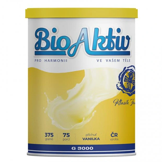 Bioaktiv Klasik Family vanilka – prášek 375 g