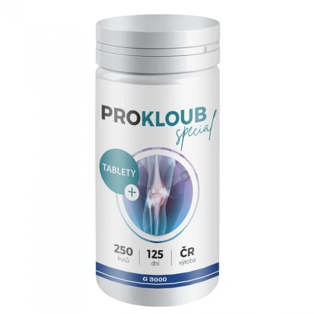 PROKLOUB SPECIAL – glukosamin, chondroitin, kolagen, 250 tablet