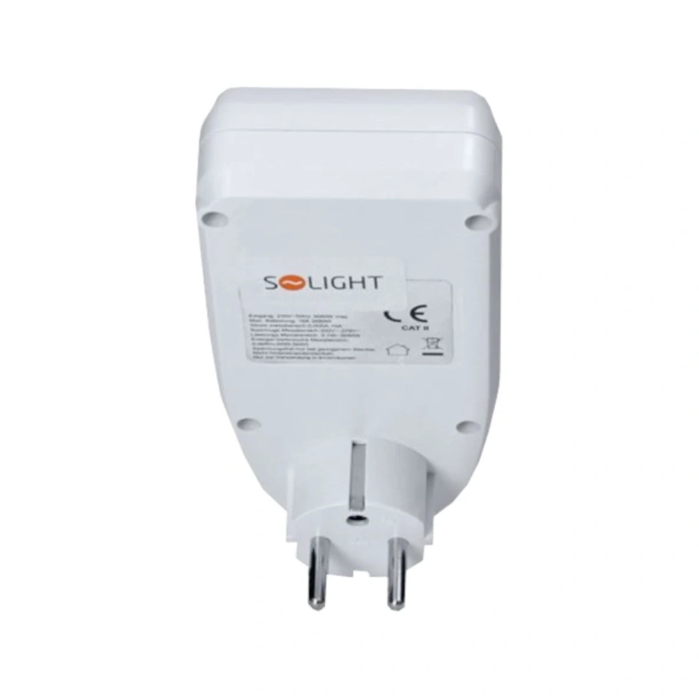 Měřič spotřeby elektrické energie, digitální 230 V / 16 A (5–3680 W)