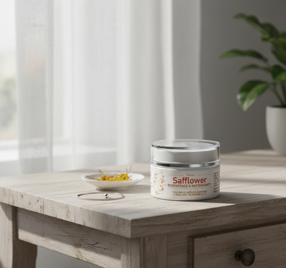 SAFFLOWER CREAM – lehký regenerační krém se světlicovým olejem a skvalanem, 50 ml