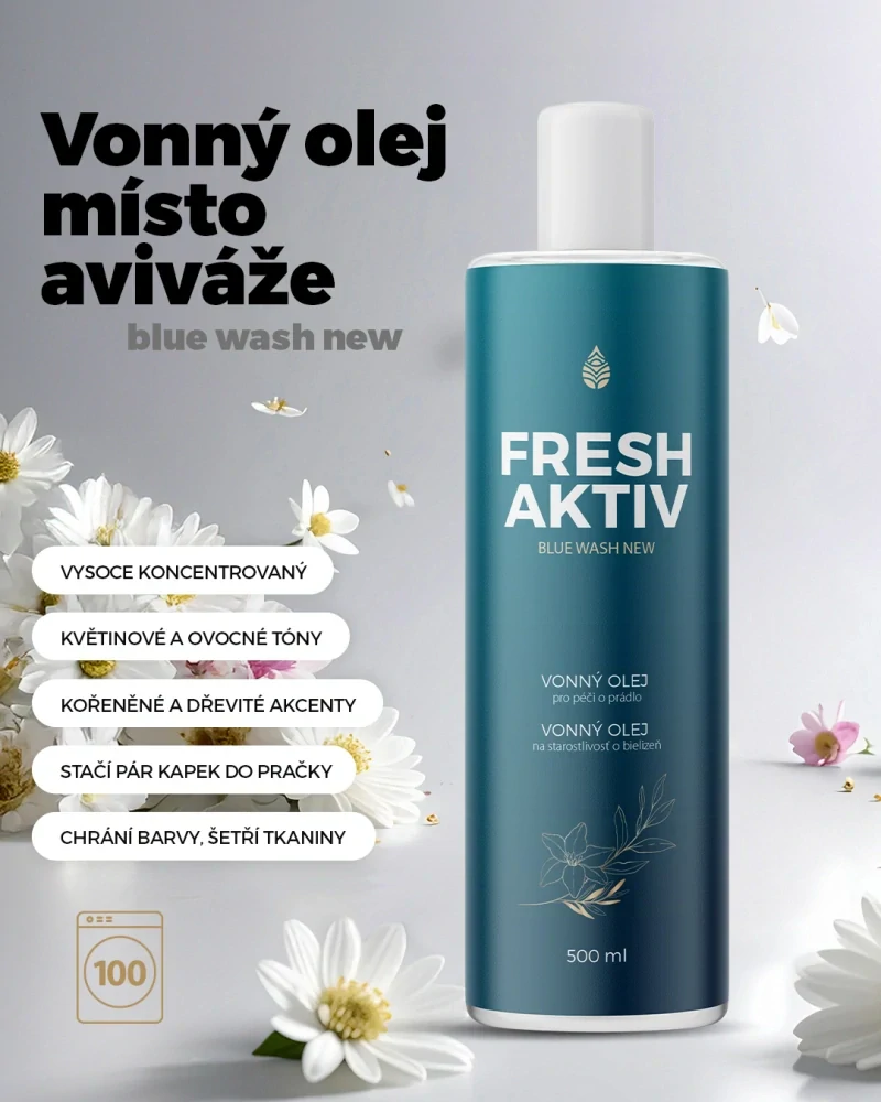 FRESH AKTIV prací papírky 50 ks