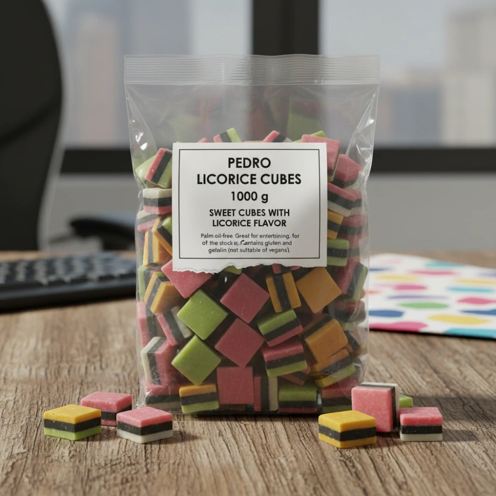 Pedro lékořicové kostky 1 kg