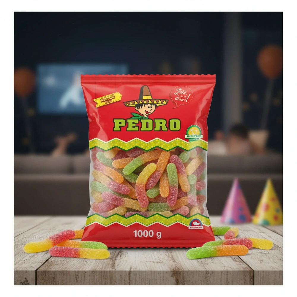 Pedro želé kyselí červi 1 kg