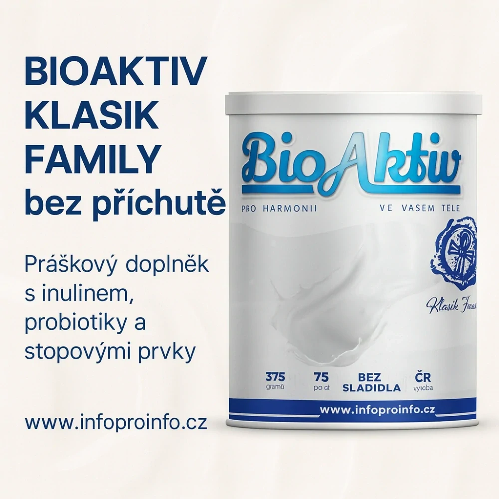 BioAktiv Klasik Family bez příchutě 375 g
