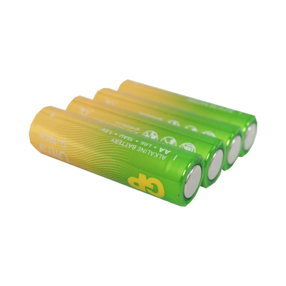 GP Ultra Alkaline AA (LR6) 1,5 V – baterie, blistr 4 ks