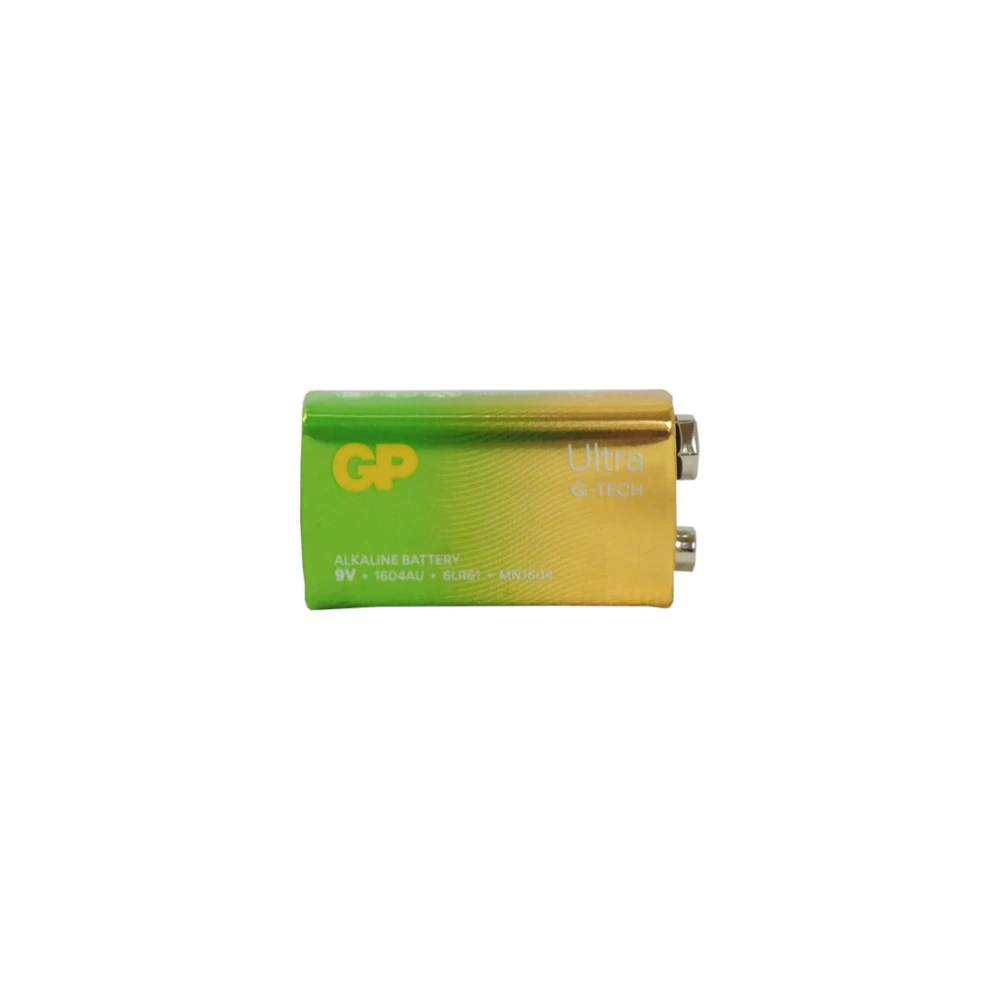 GP Ultra Alkaline 9V baterie 6LF22 (1604), blistr 1 ks