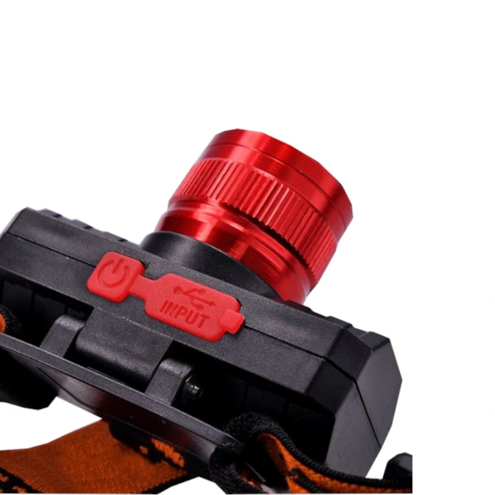 Nabíjecí LED čelovka 3 W, 150 lm, zoom, Li‑Ion, IP44