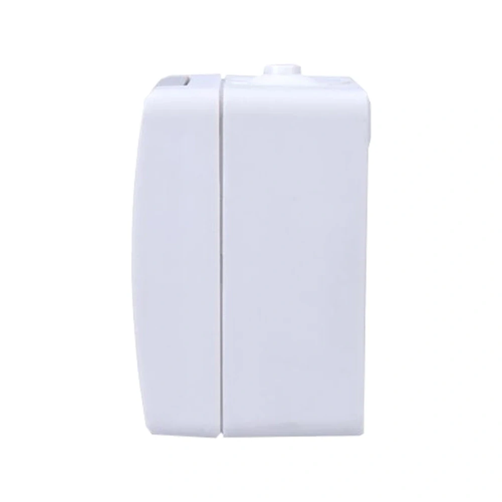 Zásuvka do vlhka IP54, nástěnná, šedá, 16 A / 250 V