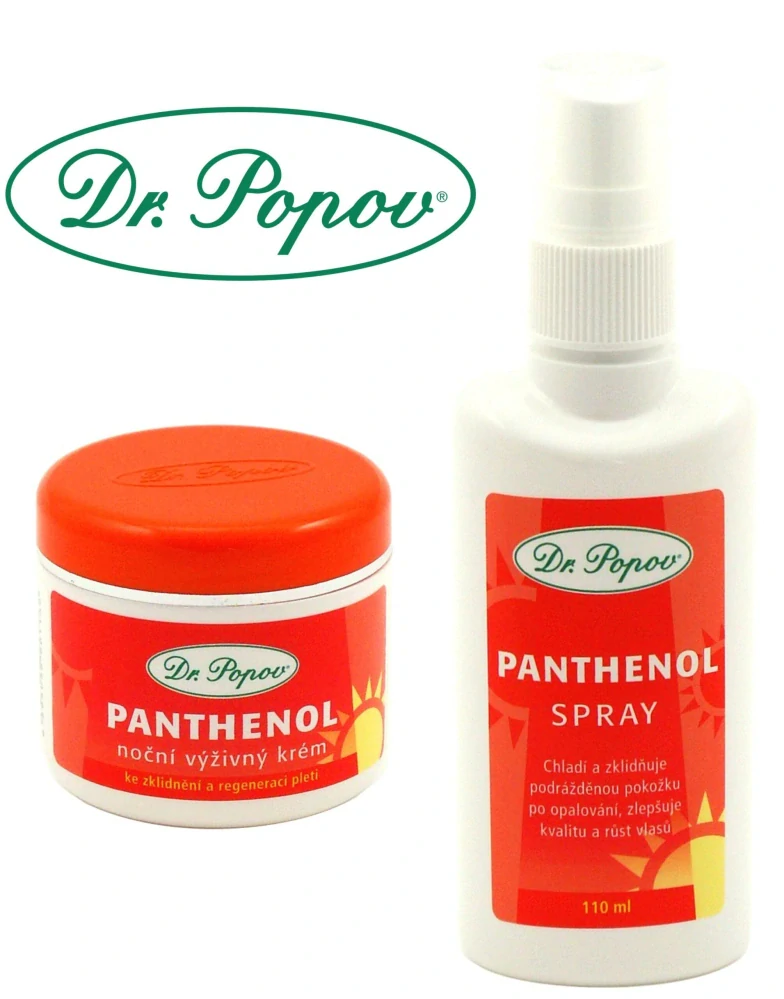 Panthenol noční výživný krém, 50 ml Dr. Popov