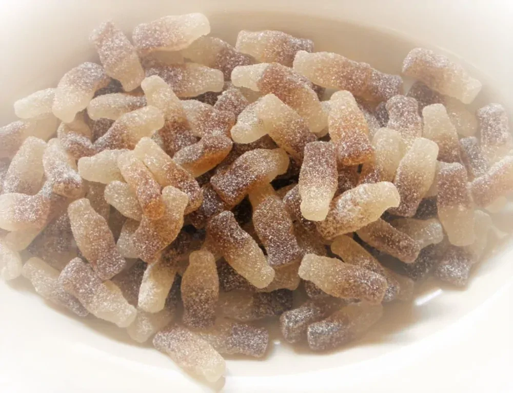 Pedro cola lahvičky 1 kg – želé bonbony bez lepku