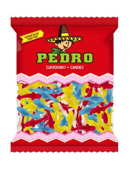 Pedro Žralok dvoubarevné želé 1 kg