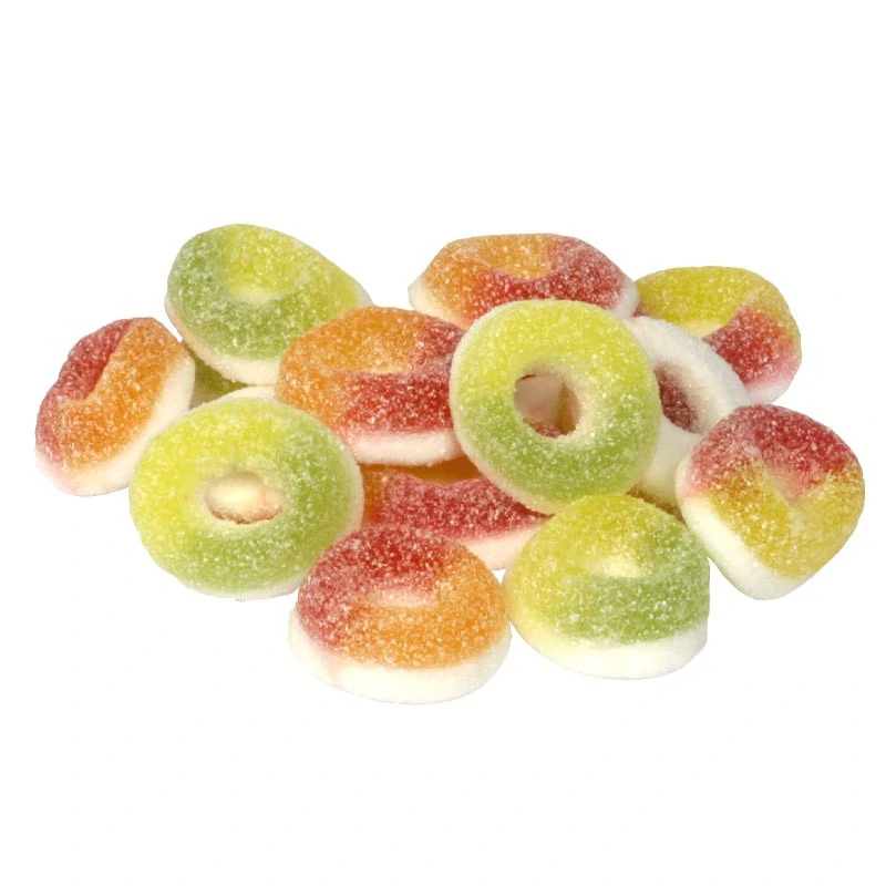 Pedro Mini kroužky – kyselé ovocné želé 1 kg