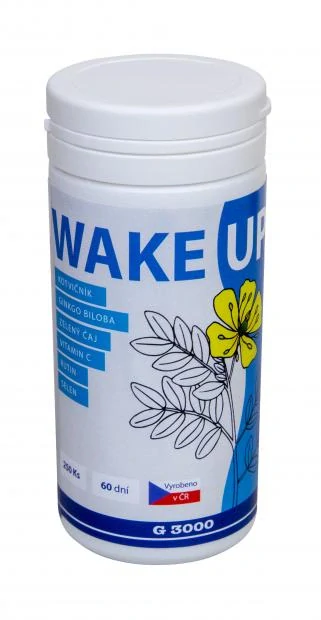 WAKE UP! s kotvičníkem a ginkgem