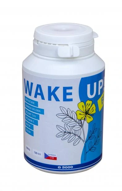 WAKE UP! BIG – tablety s kotvičníkem a zeleným čajem (500 ks)