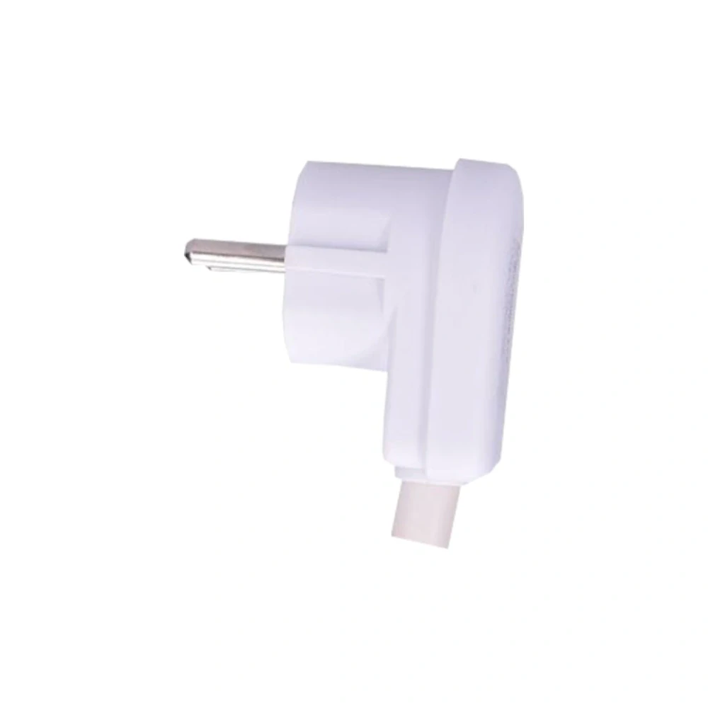 Vidlice pro pohyblivý přívod, úhlový vývod, 250 V / 16 A, bílá (IP20)