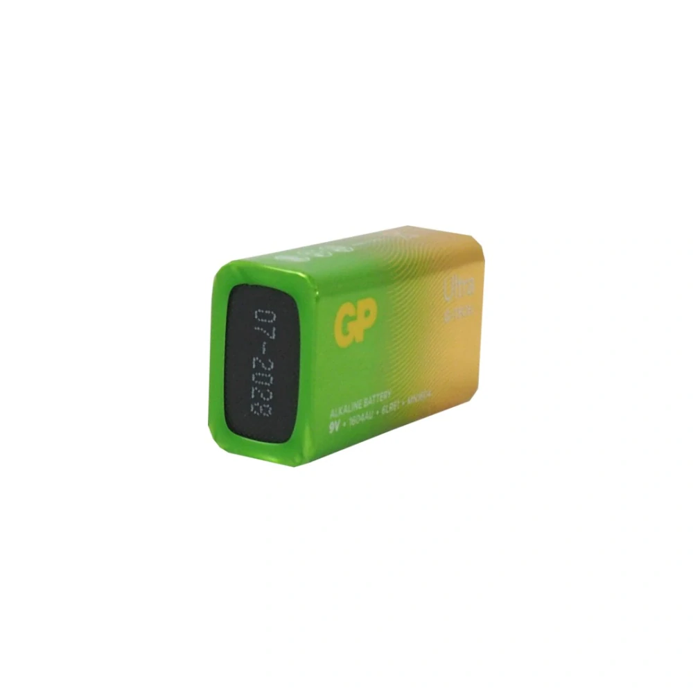 GP Ultra Alkaline 9V baterie 6LF22 (1604), blistr 1 ks