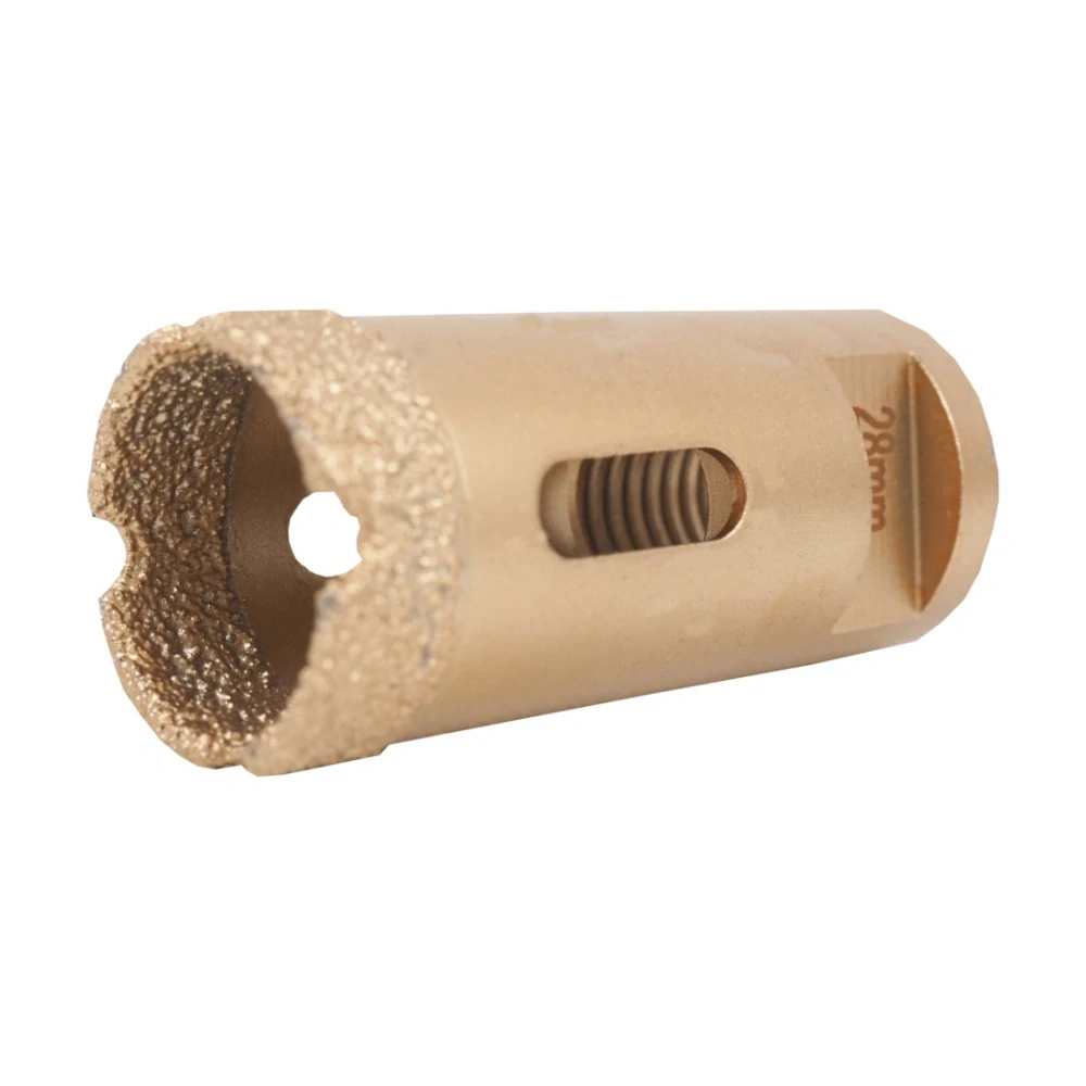 TOPTRADE vykružovací diamantová korunka M14, Ø 28 mm