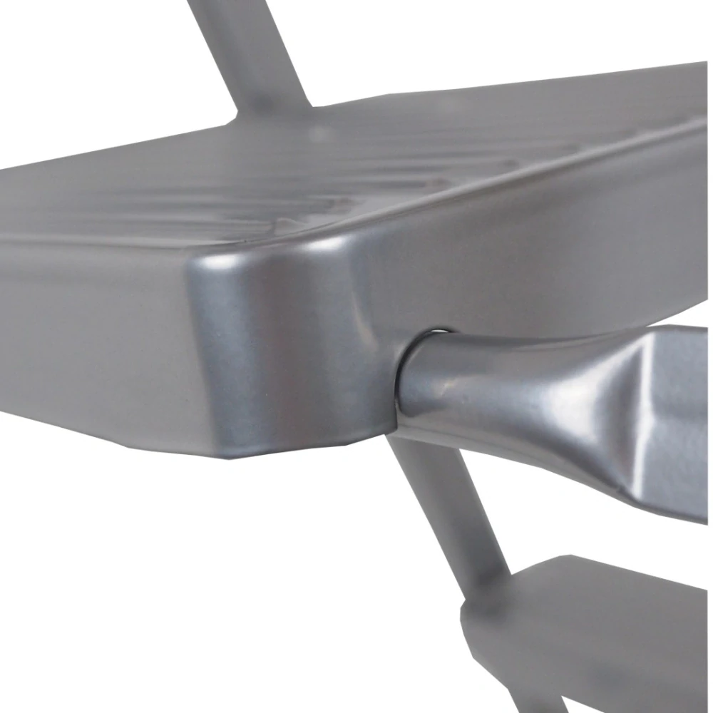 Schůdky Eurogold, ocelové, nosnost 150 kg, 4 příčky