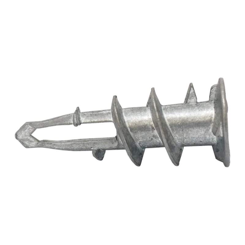 Levně Hmoždinka TURBO‑AL do sádrokartonu Ø 10 × 35 mm, 100 ks (Zamak, pro sádrokarton, pórobeton a dřevotřísku)
