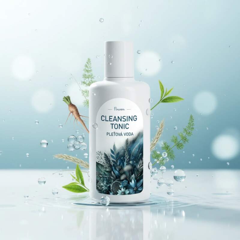 Levně CLEANSING TONIC – hydratační čisticí pleťové tonikum bez alkoholu, 200 ml (Cleansing tonikum pro dočištění všech typů pleti, včetně suché, zralé a citlivější.)