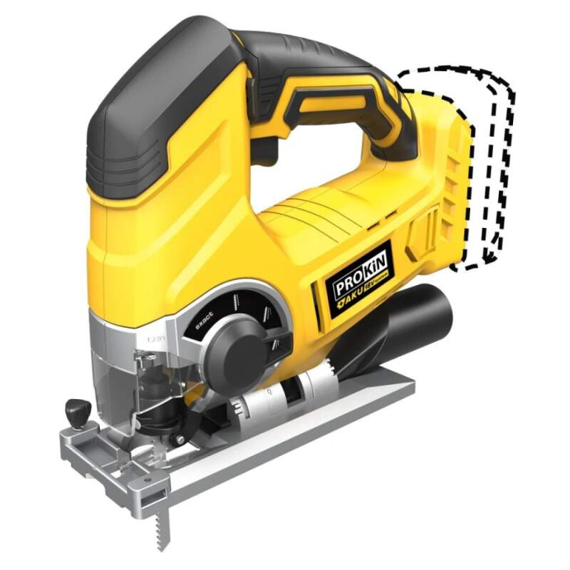 Levně Pila přímočará PROKIN JS‑L0118 AKU 18V SYSTEM (bez baterie a nabíječky, v kufříku)