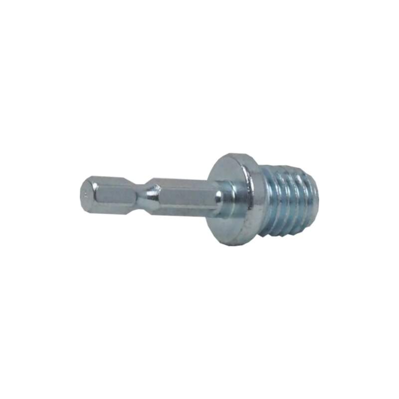 Levně TOPTRADE adaptér M14 na 6-hran, 45 mm (Redukce pro upínání nářadí se šestihranným dříkem)