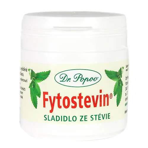 Fytostevin® – přírodní sladidlo ze stévie, 50 g (Práškové stolní sladidlo ze steviolglykosidů (95 %).)