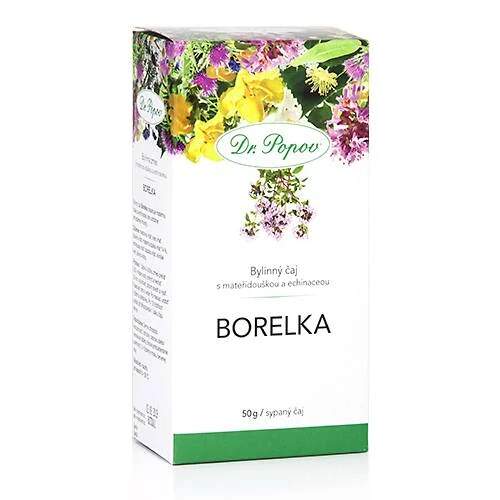 Levně Borelka, sypaný bylinný čaj, 50 g (Směs 7 bylin pro podporu přirozené imunity (s echinaceou))