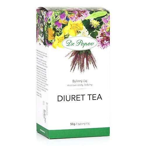 Levně Diuret tea – sypaný čaj, 50 g (Podpora močových cest a ledvin; přispívá k odvodnění (truskavec, vřes, ibišek))