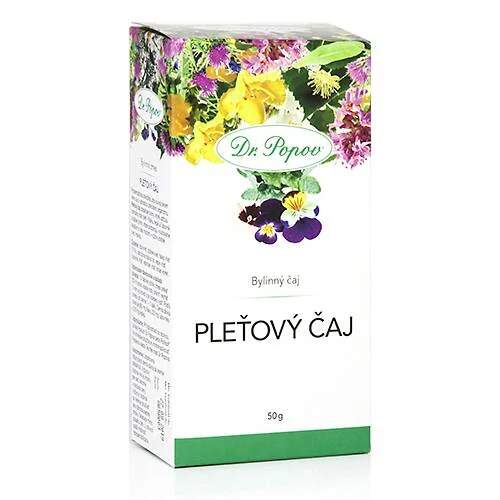 Levně Pleťový čaj sypaný 50 g (Pro zdravý stav pleti díky řepíku a třezalce)