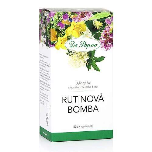 Levně Rutinová bomba – sypaný bylinný čaj 50 g (Směs bylin s přirozeným obsahem rutinu. Ověřená receptura.)