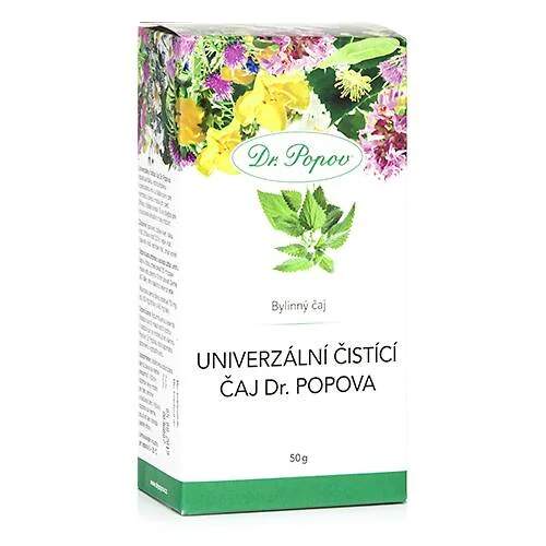 Levně Univerzální čistící čaj sypaný 50 g (Bylinná směs pro každodenní očistu – kopřiva, lípa, maceška)
