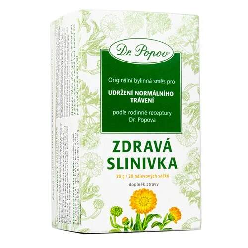 Levně Zdravá slinivka – porcovaná bylinná směs, 30 g (20 sáčků) (Pro podporu normálního trávení a činnosti slinivky. Doplněk stravy.)