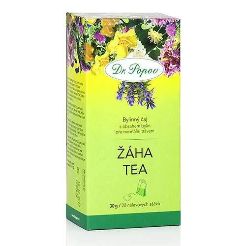 Levně Žáha tea – porcovaný bylinný čaj 30 g (Pro trávení a při nadýmání (máta, hořec, dobromysl))