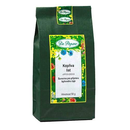 Levně Kopřiva – list 50 g (Surovina pro přípravu bylinného čaje)