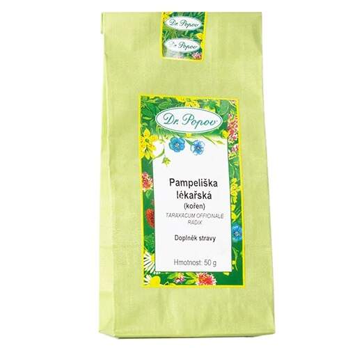 Levně Pampeliška lékařská – kořen, 50 g (Surovina pro přípravu bylinného čaje)