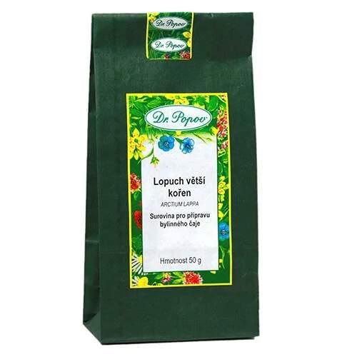 Lopuch větší kořen, 50 g (Surovina pro přípravu bylinného čaje)