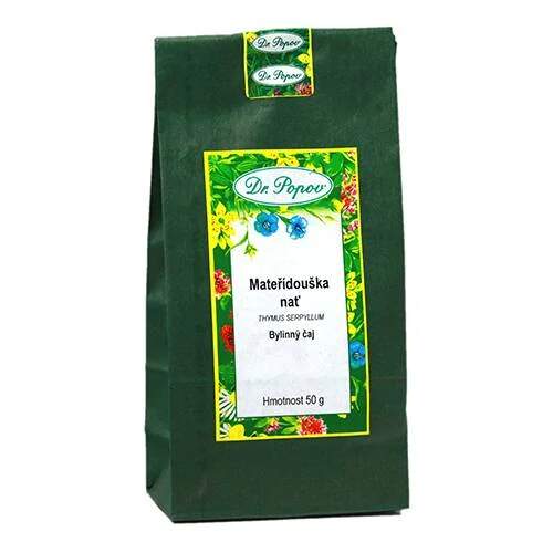 Mateřídouška nať, 50 g (Bylinný čaj – sušená nať)