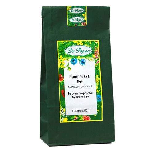 Levně Pampeliška – list 50 g (Surovina pro přípravu bylinného čaje)