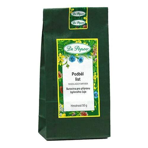 Levně Podběl list 50 g (Surovina pro přípravu bylinného čaje)