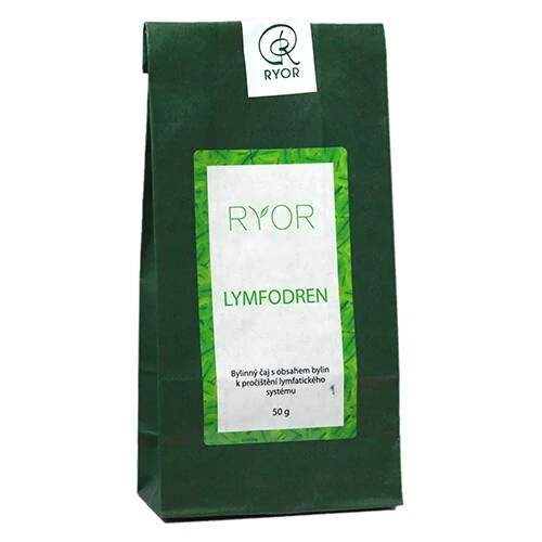 Levně Lymfodren – sypaný bylinný čaj 50 g (Podpora lymfatického systému a přirozeného odvodnění díky růžovému ibišku)