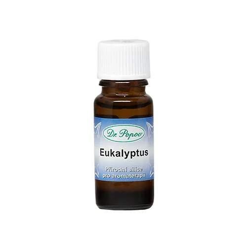 Levně Eukalyptová silice 10 ml (Přírodní éterická silice pro aromalampy, difuzéry, koupele i saunu. Svěží vůně pročistí vzduch a navodí příjemnou atmosféru.)