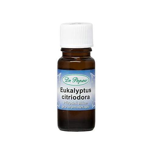 Levně Eukalyptus citriodora – éterický olej 10 ml (Citrusově svěží eukalyptová silice do aromalampy, difuzéru, koupele i k masáži.)